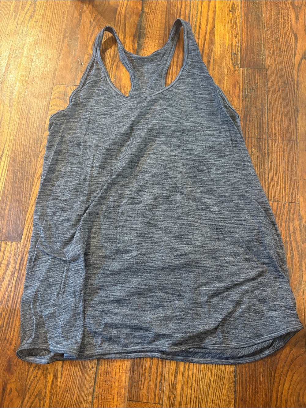 🎉Lululemon athletica Women's Heather Charcoal Racerback Tank